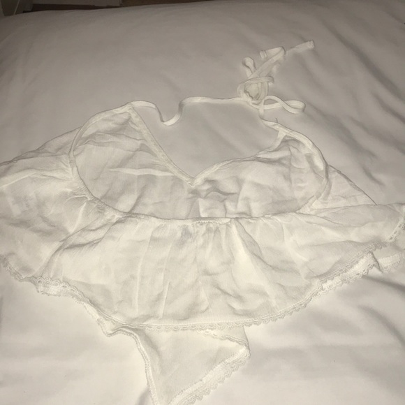 white halter top - Picture 2 of 2